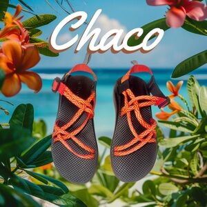 Chaco ZX/2 sunburst strappy sandals women’s shoes size  6